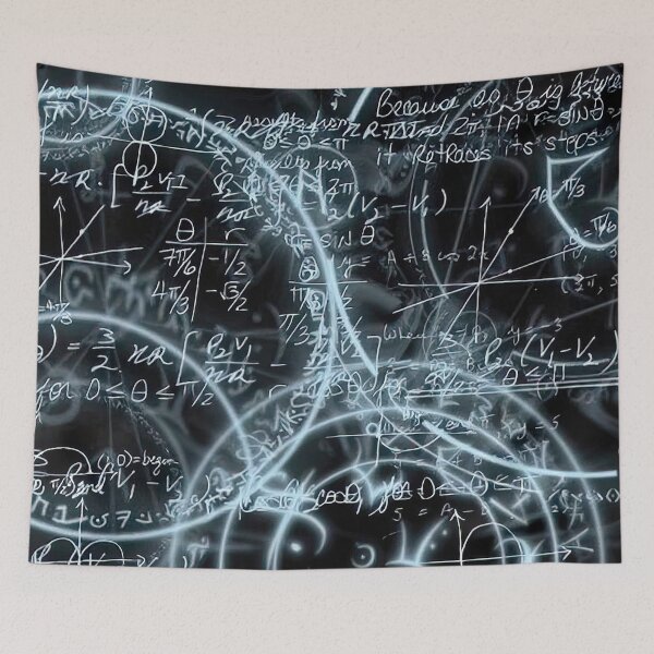 Item preview, Mathematic Formulas Seamless Background designed and sold by momosstyle.
