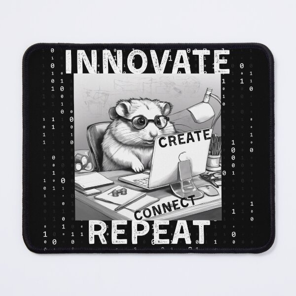 Item preview, Innovate create connect repeat. designed and sold by ConradoBullhead.