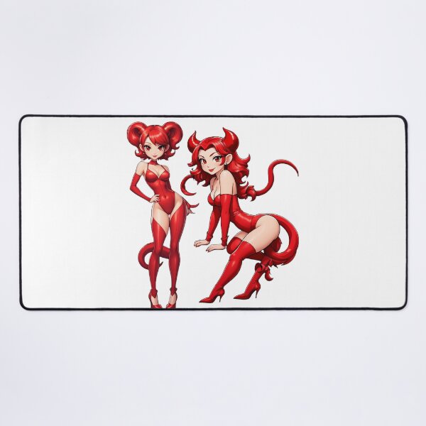 Item preview, Red Waifu She Demon Sticker designed and sold by Bunmigraphics .