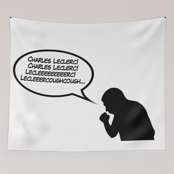 Item preview, Charles Leclerc meme (kid coughing) designed and sold by MisterSolo.