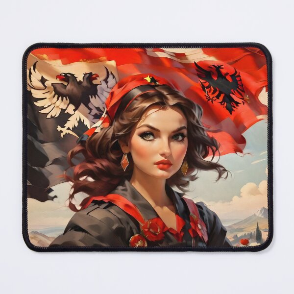 Item preview, Albanian retro vintage art Albanian designed and sold by X-ecute.