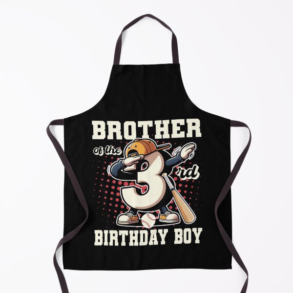 Item preview, Brother Of 3rd Birthday Boy Baseball Family B-day Party Tee designed and sold by Jungle Hub.