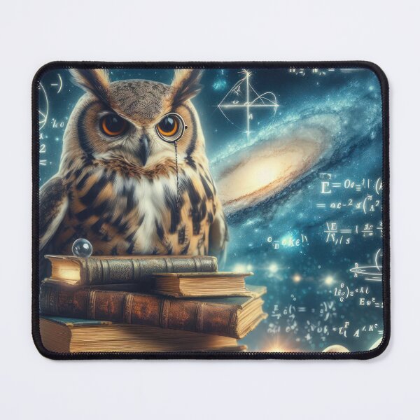 Item preview, owl scientist Easter Funny animals designed and sold by Expressions-Sel.