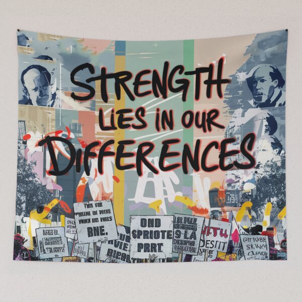 Item preview, Differences Stencil Graffiti designed and sold by Bomax121.
