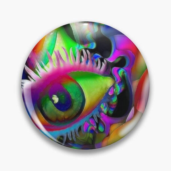 Item preview, Abstract Rainbow Eye Art designed and sold by artist101.