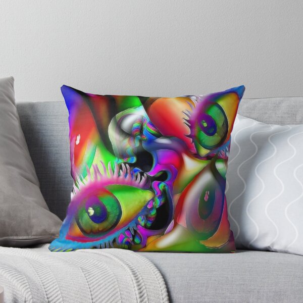Item preview, Abstract Rainbow Eye Art designed and sold by artist101.