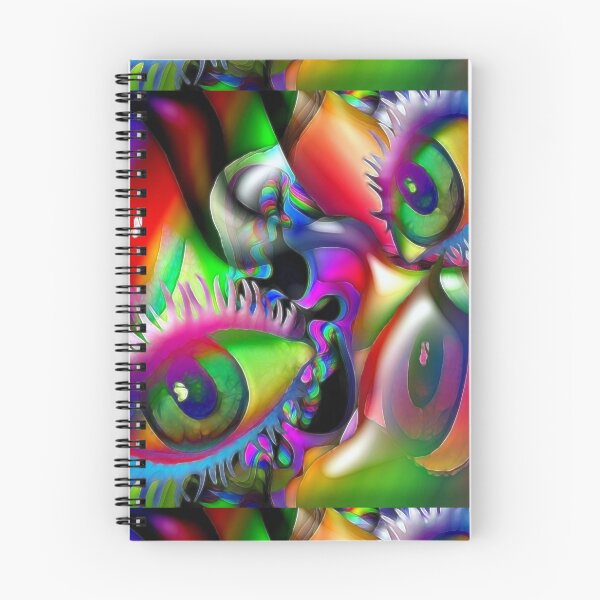 Item preview, Abstract Rainbow Eye Art designed and sold by artist101.