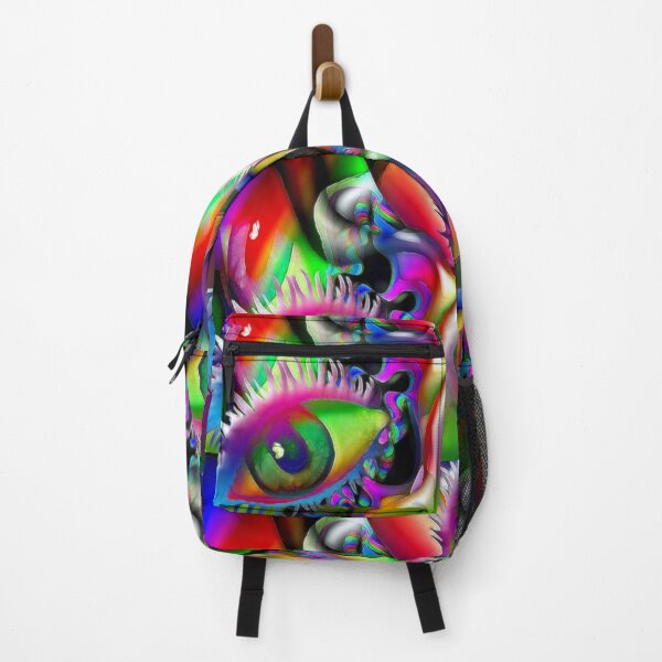 Item preview, Abstract Rainbow Eye Art designed and sold by artist101.