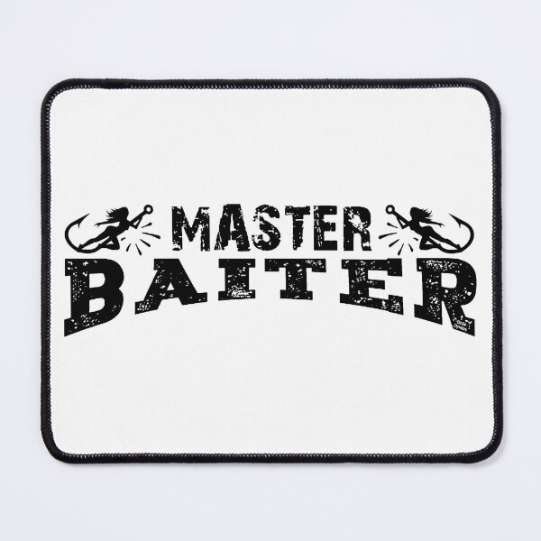 Item preview, Master Baiter; Fisherman; Word Game; designed and sold by StickerApe.