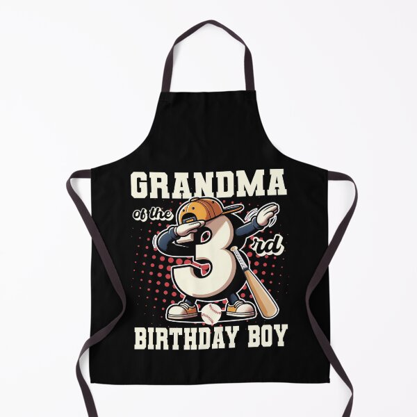 Item preview, Grandpa Of 3rd Birthday Boy Baseball Family B-day Party Tee designed and sold by Jungle Hub.