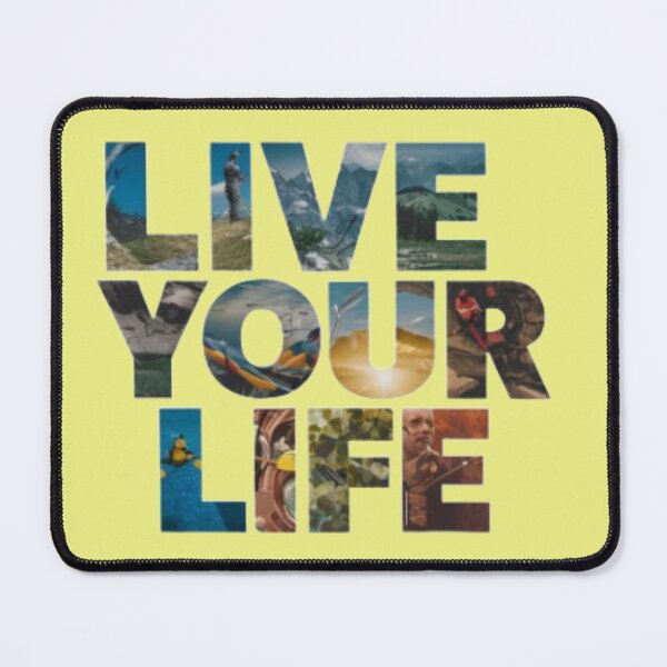 Item preview, Mirror text 'Live your life' designed and sold by Tomasz  Siennicki.