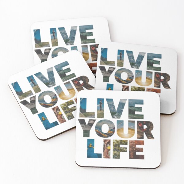 Item preview, Mirror text 'Live your life' designed and sold by Tomasz  Siennicki.