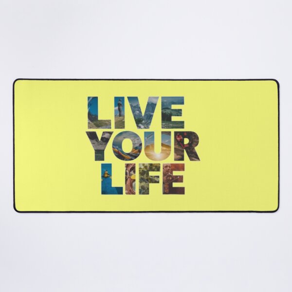 Item preview, Mirror text 'Live your life' designed and sold by Tomasz  Siennicki.
