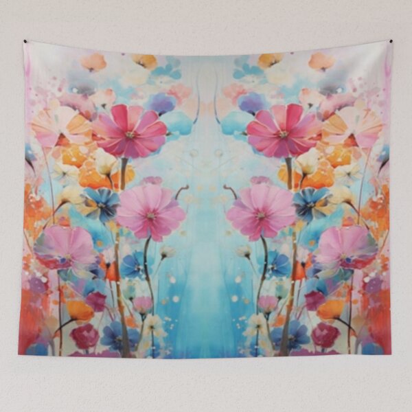 Item preview, Fantasy cosmos flowers designed and sold by Flowersonstuff.