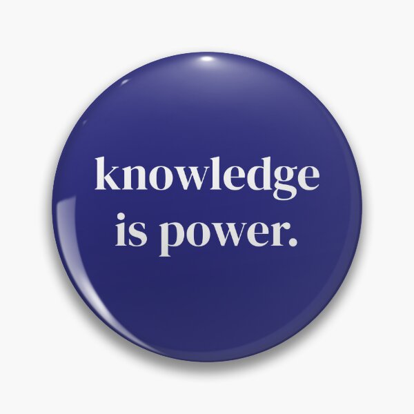 Item preview, knowledge is power  designed and sold by SimplyMariaMade.