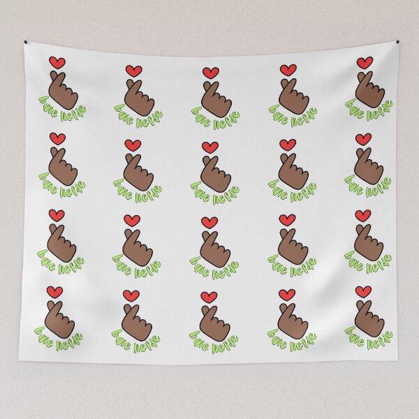 Item preview, baie liefde text with Korean heart symbol. designed and sold by Chicas-wonder.