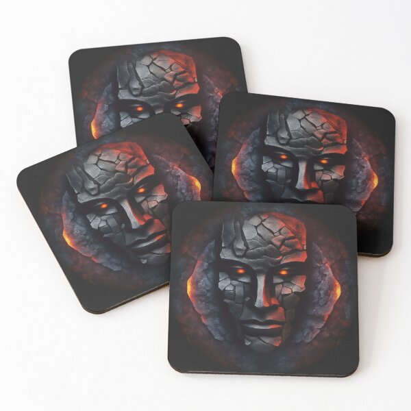 Item preview, Lava Stone Face designed and sold by Digital Dye Co.