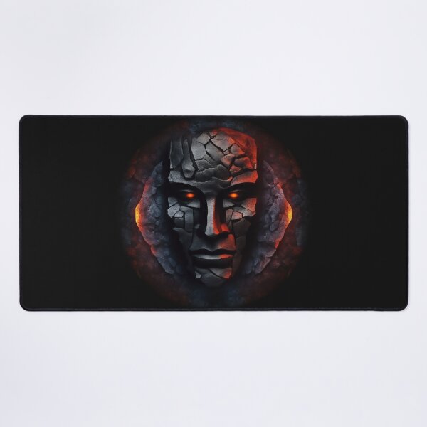 Item preview, Lava Stone Face designed and sold by Digital Dye Co.