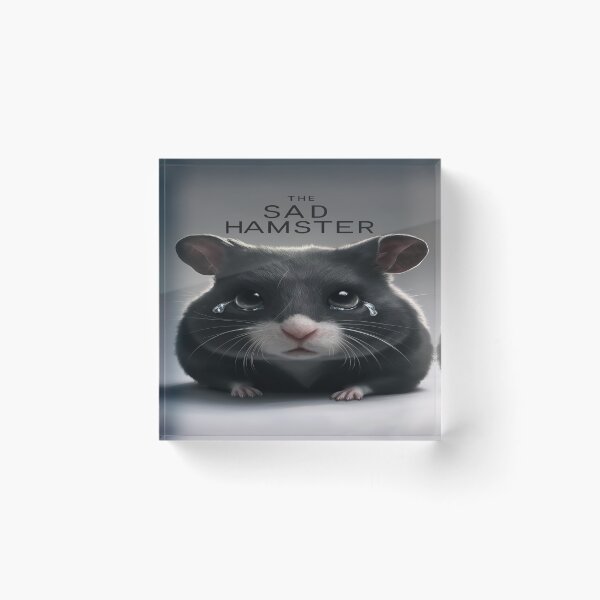 Item preview, The Sad Hamster  designed and sold by Wishing-Wings.