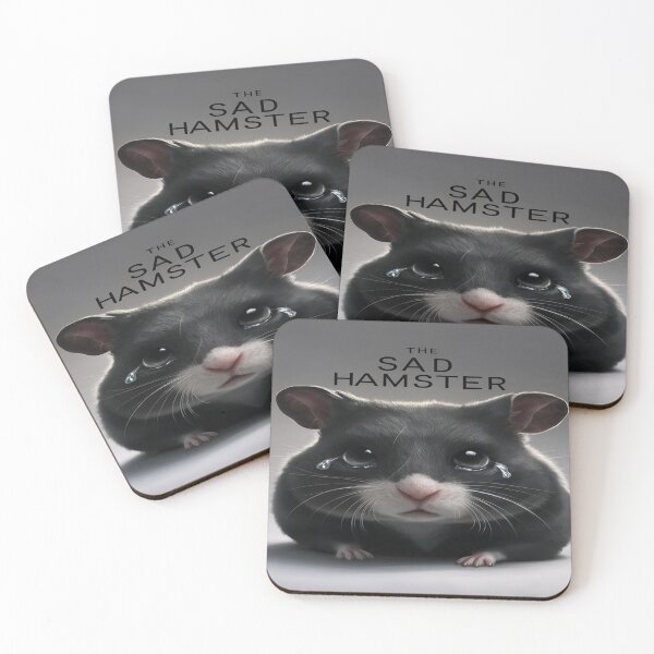 Item preview, The Sad Hamster  designed and sold by Wishing-Wings.