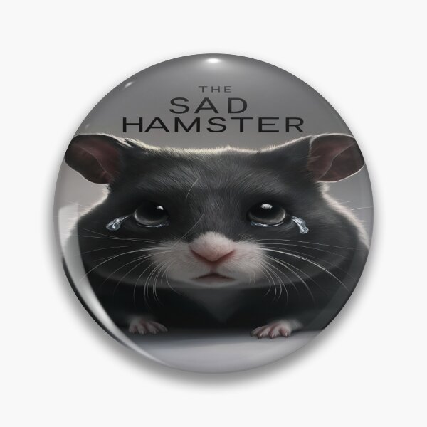 Item preview, The Sad Hamster  designed and sold by Wishing-Wings.