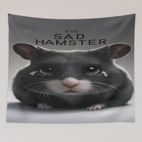 Item preview, The Sad Hamster  designed and sold by Wishing-Wings.