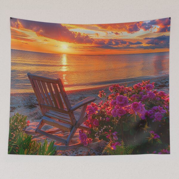 Item preview, Wellen Meer Ozean Strand - Urlaub designed and sold by FlowersColorful.