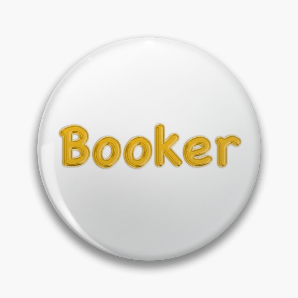 Item preview, Golden Balloon Booker Name Label designed and sold by NormadWorld.