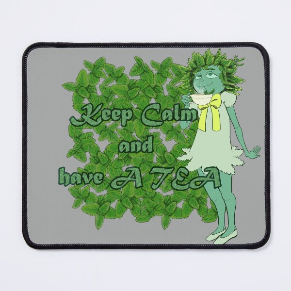 Item preview, Keep clam have a tea from mintea designed and sold by KunBAArtWork.