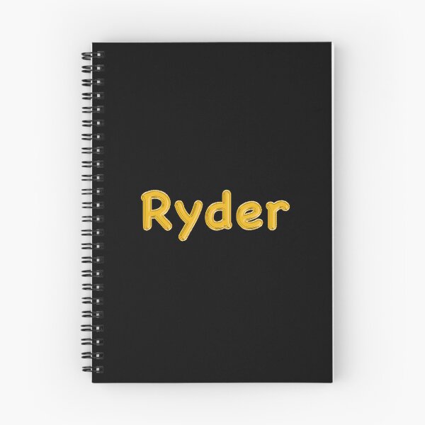 Item preview, Golden Balloon Ryder Name Label (Black) designed and sold by NormadWorld.