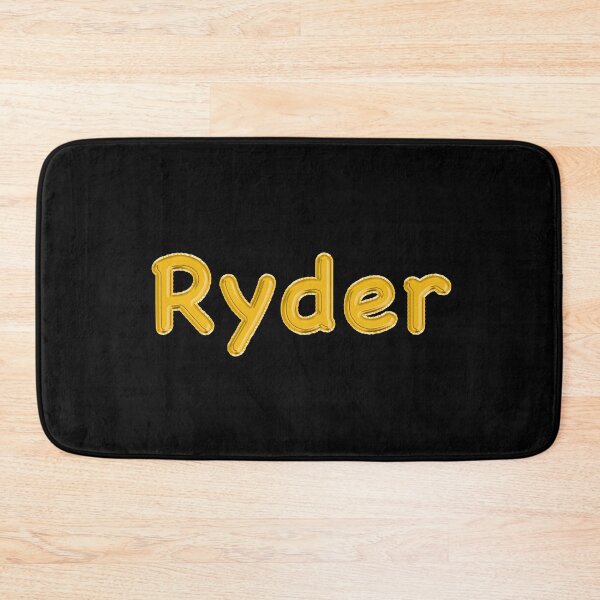 Item preview, Golden Balloon Ryder Name Label (Black) designed and sold by NormadWorld.