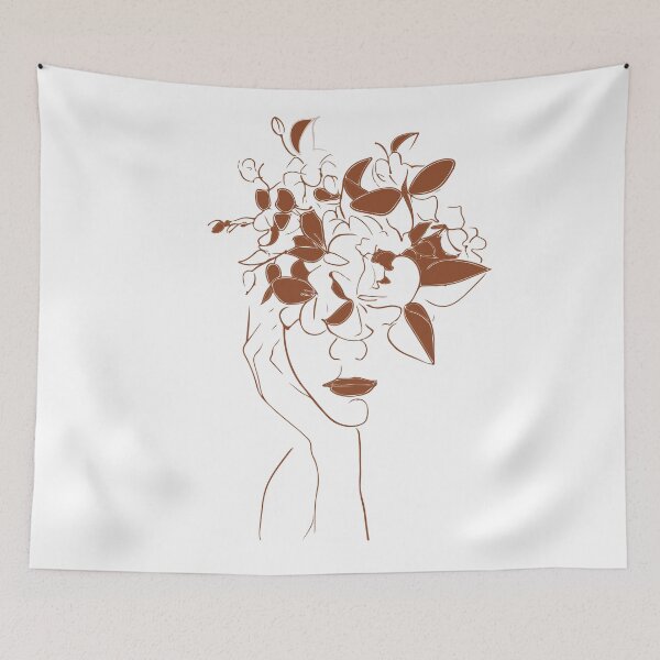 Item preview, A Line Women With Flowers designed and sold by Magdalena-7.