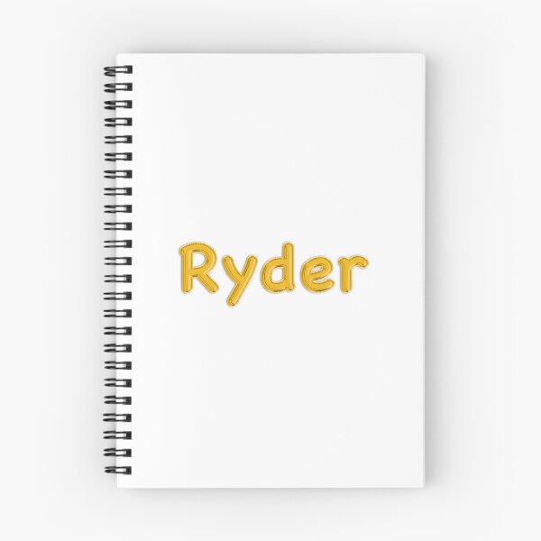 Item preview, Golden Balloon Ryder Name Label  designed and sold by NormadWorld.