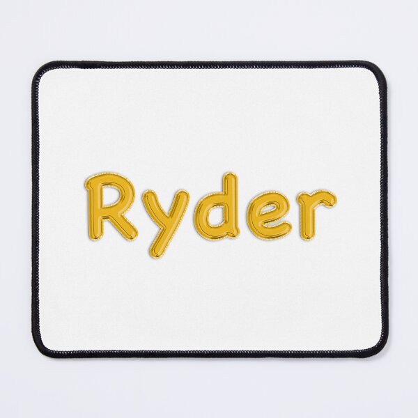 Item preview, Golden Balloon Ryder Name Label designed and sold by NormadWorld.