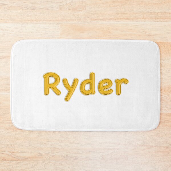 Item preview, Golden Balloon Ryder Name Label  designed and sold by NormadWorld.