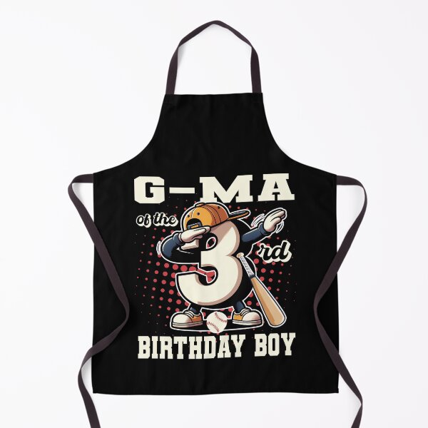 Item preview, G Ma Of The 3rd Birthday Boy Baseball Family B-day Party Tee designed and sold by Jungle Hub.