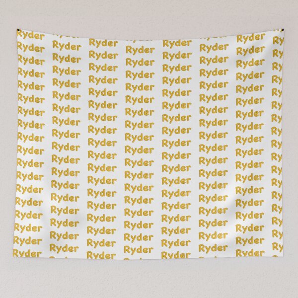 Item preview, Golden Balloon Ryder Name Label  designed and sold by NormadWorld.