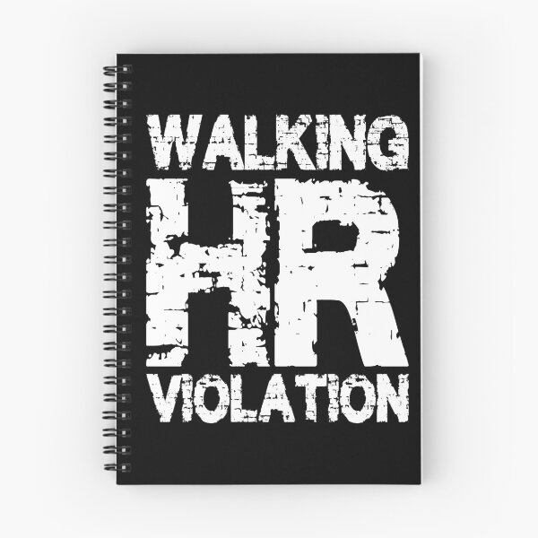 Item preview, WALKING HR VIOLATION, WHITE DESIGN designed and sold by Rejiboustarts.