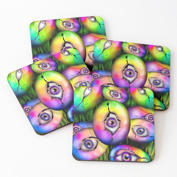 Item preview, Rainbow Easter Egg Eyes designed and sold by artist101.