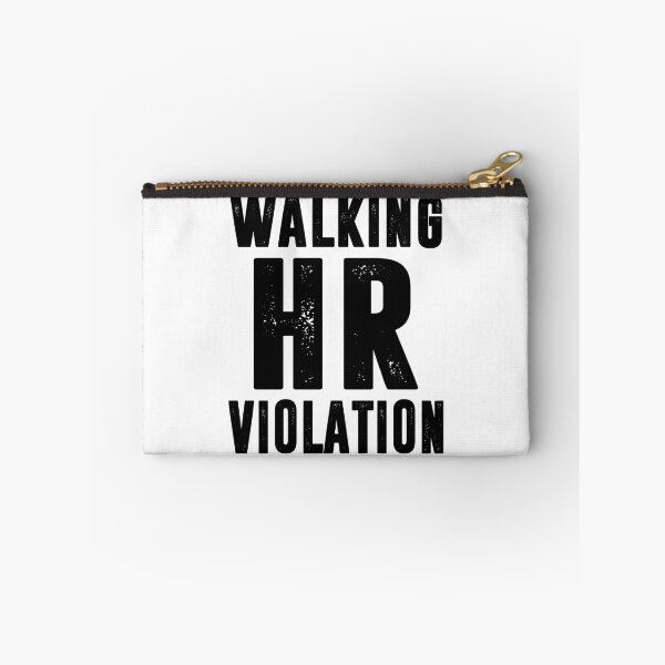 Item preview, WALKING HR VIOLATION. BLACK designed and sold by Rejiboustarts.