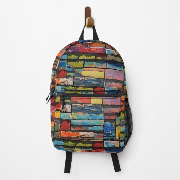 Item preview, Colourful Brick Pattern designed and sold by DiscoGypsyFish.