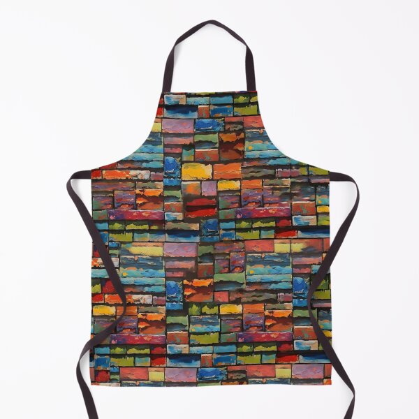 Item preview, Colourful Brick Pattern designed and sold by DiscoGypsyFish.