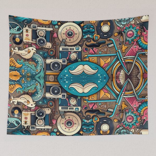 Item preview, Eclectic Voyage Through Patterns designed and sold by FarBeyound.