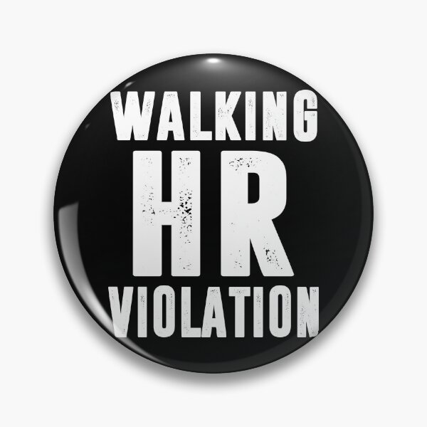 Item preview, WALKING HR VIOLATION. WHITE designed and sold by Rejiboustarts.