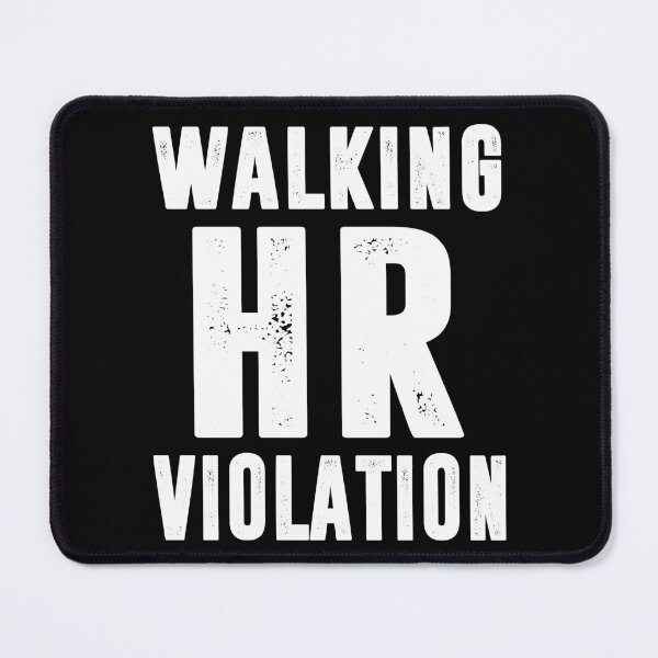 Item preview, WALKING HR VIOLATION. WHITE designed and sold by Rejiboustarts.