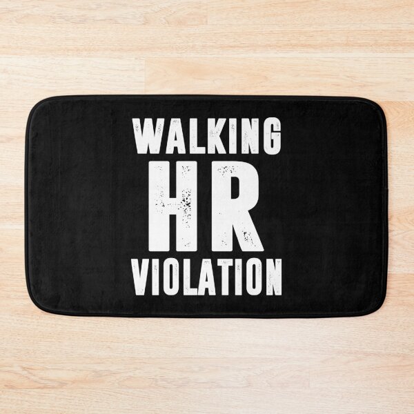 Item preview, WALKING HR VIOLATION. WHITE designed and sold by Rejiboustarts.