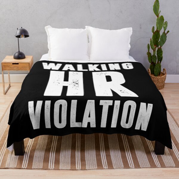 Item preview, WALKING HR VIOLATION. WHITE designed and sold by Rejiboustarts.