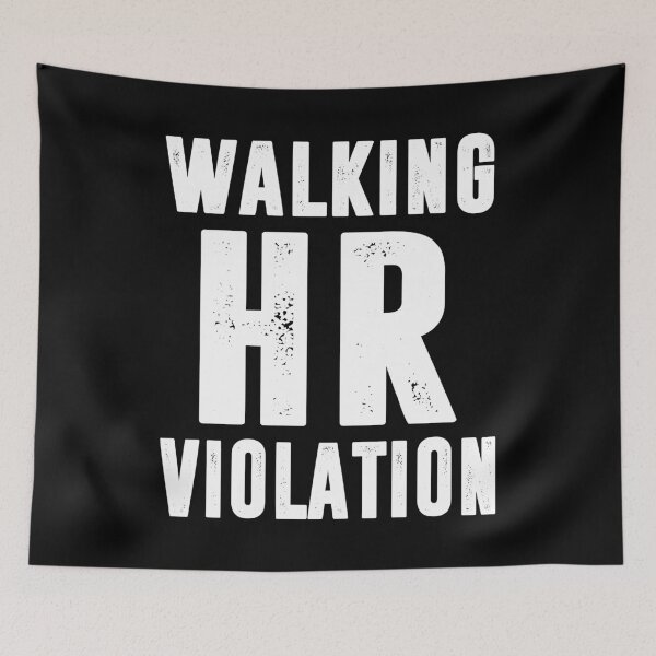 Aperçu de l'œuvre VIOLATION DES RH EN MARCHE. BLANC créée et vendue par Rejiboustarts.