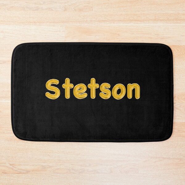 Item preview, Golden Balloon Stetson Name Label (Black) designed and sold by NormadWorld.