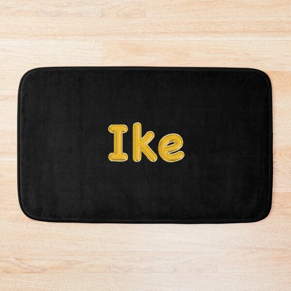 Item preview, Golden Balloon Ike Name Label (Black) designed and sold by NormadWorld.